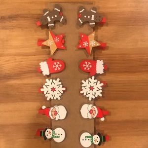 Mini Christmas Clothes Pins